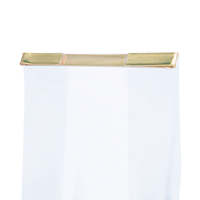 Sluitclips 160 mm - goud - per 1000 stuks-3