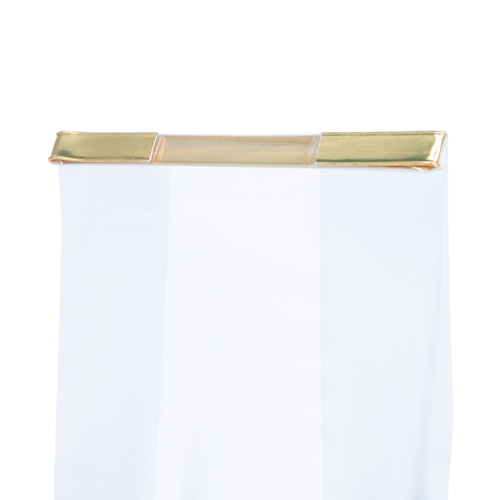 Sluitclips 160 mm - goud - per 1000 stuks-3