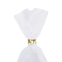 Sluitclips (U-Clips) 33 mm - goud - per 1000 stuks-3