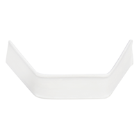 Sluitclips (U-Clips) 40 mm - wit - per 1000 stuks
