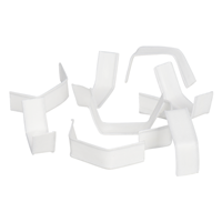 Sluitclips (U-Clips) 40 mm - wit - per 1000 stuks-2