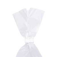Sluitclips (U-Clips) 40 mm - wit - per 1000 stuks-3