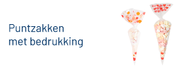 Subcat banner - puntzakken met bedrukking