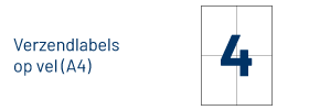 Subcat banner - verzendlabels op vel