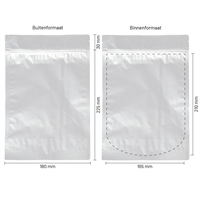 Stazakken aluminium 180 x 225 mm (1000 ml) - per 100 stuks-3