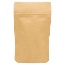 Stazakken kraftpapier composteerbaar (bio-based) 85 x 110 mm (100 ml) - per 100 stuks