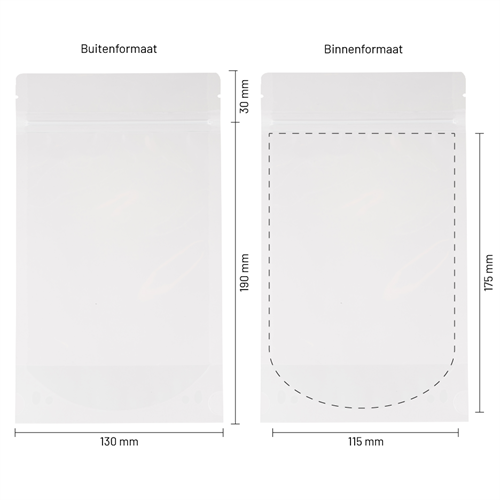 Stazakken transparant 130 x 190 mm (500 ml) - per 100 stuks-3