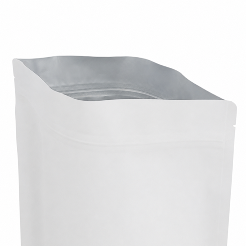 Stazakken aluminium mat wit 130 x 200 mm (500 ml) - per 100 stuks-2