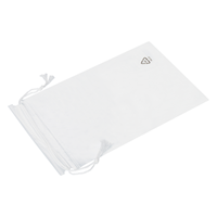 Trekkoordzakjes 100 x 120 mm transparant - per 100 stuks-3