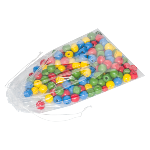Trekkoordzakjes 170 x 250 mm transparant - per 100 stuks