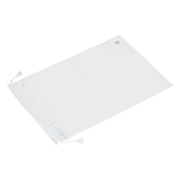 Trekkoordzakjes 200 x 270 mm transparant - per 100 stuks-2