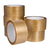 Verpakkingstape PP transparant - Solvent (natuurrubber) - 48 mm x 66 meter-2