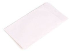 Zaadzakjes 162 x 230 + 20 mm - 80 grams wit kraft - per 1000 stuks