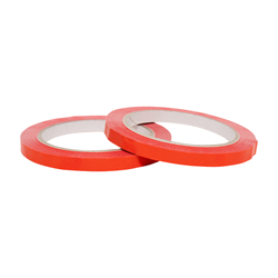 Tape voor EZ-Cut zakkensluiter - 9 mm x 66 m - PVC rood - per 16 stuks