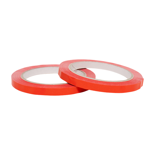 Tape voor EZ-Cut zakkensluiter - 9 mm x 66 m - PVC rood - per 16 rollen